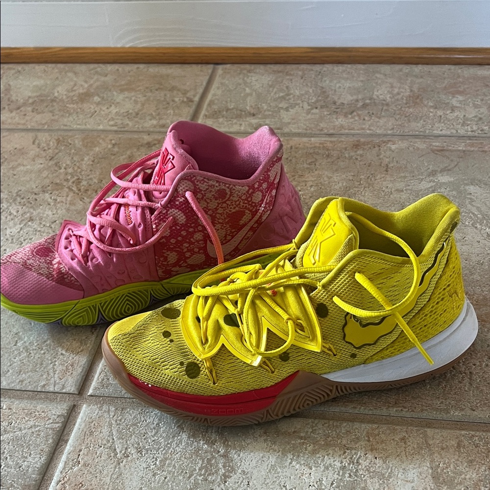 Kyrie 5 SpongeBob x Patrick Basketball Shoes